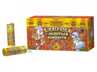 Хлопушка с золотым конфетти Хлопушки купить в Котовске | kotovsk.salutsklad.ru