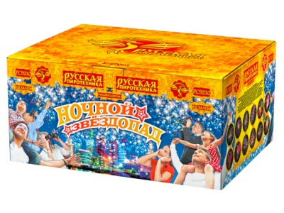 Ночной звездопад Комбинированный Фейерверк купить в Котовске | kotovsk.salutsklad.ru