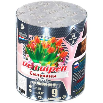 Тюльпаны Батарея салютов купить в Котовске | kotovsk.salutsklad.ru