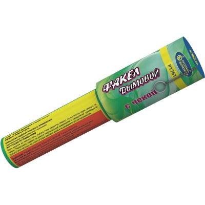 Дымовой (с чекой) зеленый Фальшфейер купить в Котовске | kotovsk.salutsklad.ru