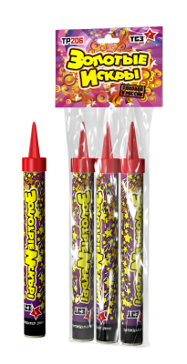 Золотые искры Пиротехнический фонтан купить в Котовске | kotovsk.salutsklad.ru